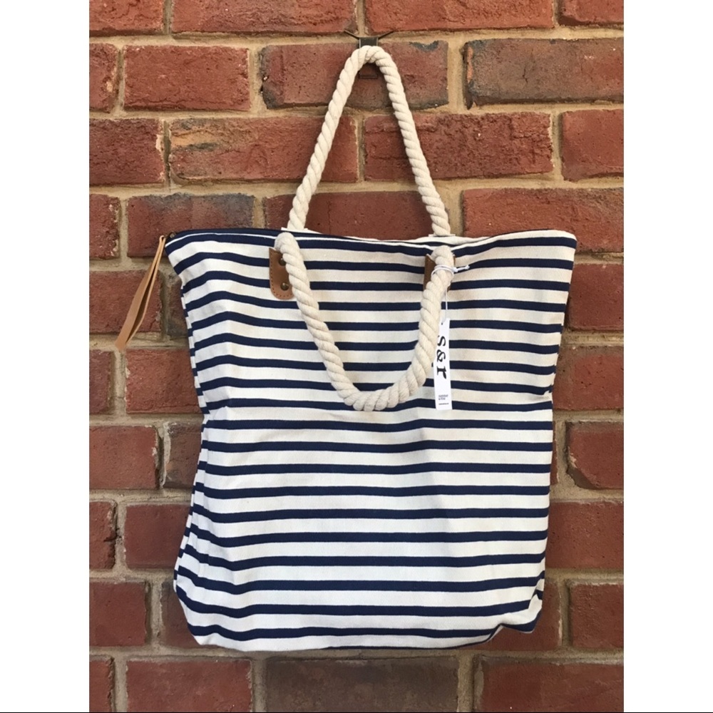 Summer & Rose Nautical Tote